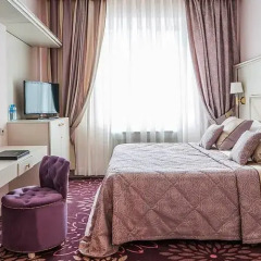 Гостиница Милан 4* Люкс повышенной комфортности с двуспальной кроватью фото 2