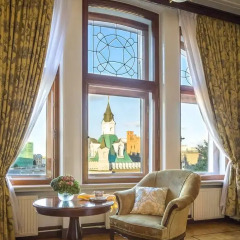 Гостиница Метрополь 5* Посольский люкс с двуспальной кроватью фото 8