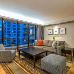 Отель Chatrium Residence Sathon Bangkok комната для гостей фото 16