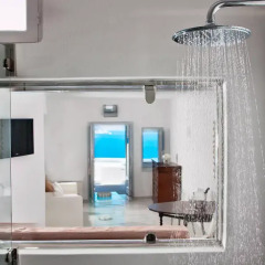 Canaves Oia Hotel 5* Улучшенный люкс с различными типами кроватей фото 5