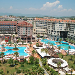 Kirman Leodikya Resort Турция, Окурджалар - отзывы, цены и фото номеров - забронировать отель Kirman Leodikya Resort - All Inclusive онлайн бассейн фото 3