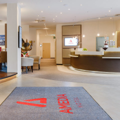 Отель Mercure Hotel Dresden Elbpromenade Германия, Дрезден - отзывы, цены и фото номеров - забронировать отель Mercure Hotel Dresden Elbpromenade онлайн интерьер отеля