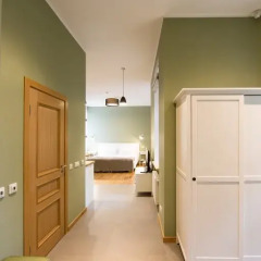 Апартаменты Riga Lux Apartments - Skolas Апартаменты с различными типами кроватей фото 12