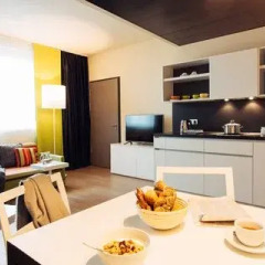 Отель Harry's Home Munchen 3* Студия 3er Kombi фото 3