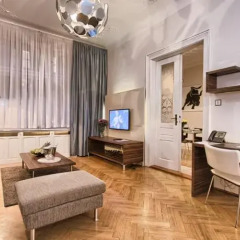 Отель Residence Brehova Чехия, Прага - отзывы, цены и фото номеров - забронировать отель Residence Brehova онлайн комната для гостей фото 3