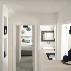 Отель Santo Maris Oia, Luxury Suites & Spa 5* Вилла с различными типами кроватей фото 9