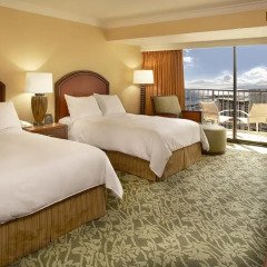 Отель Hilton Hawaiian Village Waikiki Beach Resort 4* Стандартный номер с 2 отдельными кроватями фото 4