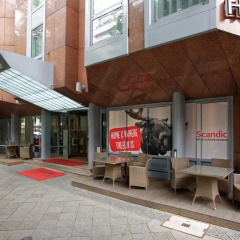 Отель Scandic Berlin Kurfürstendamm вид на фасад фото 2