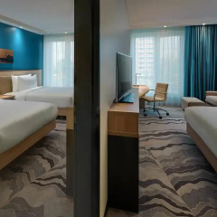 Отель Hampton By Hilton Berlin City Centre Alexanderplatz комната для гостей фото 2