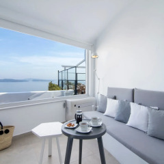 Отель Santorini Secret Suites & Spa 5* Люкс Infinity с различными типами кроватей фото 5