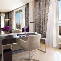 Гостиница Swissôtel Resort Sochi Kamelia 5* Люкс с видом на море и террасой с различными типами кроватей фото 4