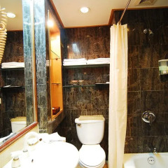 Отель Beijing Ping An Fu Hotel Китай, Пекин - отзывы, цены и фото номеров - забронировать отель Beijing Ping An Fu Hotel онлайн ванная фото 9