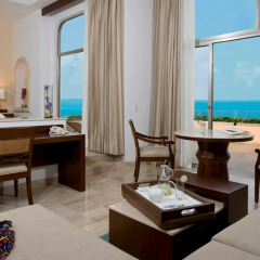 Отель Grand Fiesta Americana Coral Beach Cancun 5* Полулюкс Grand club с различными типами кроватей фото 3