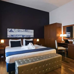 Grand Hotel Tiberio 4* Улучшенный номер с различными типами кроватей фото 4