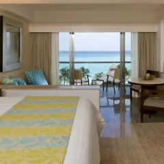 Отель Grand Fiesta Americana Coral Beach Cancun 5* Полулюкс Ocean front с различными типами кроватей фото 3