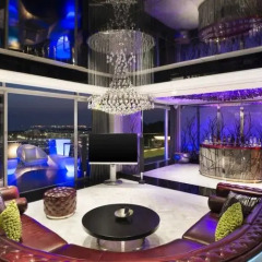 Отель W Singapore - Sentosa Cove 5* Номер Extreme WOW suite king с различными типами кроватей