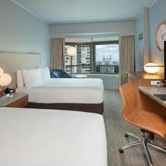 Отель New York Hilton Midtown 4* Представительский люкс с различными типами кроватей фото 2