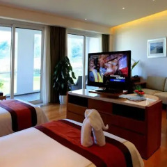 Отель Mingshen Jinjiang Golf Resort комната для гостей фото 4