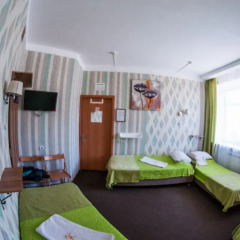 Хостел Хабаровск B&B Кровать в общем номере с двухъярусной кроватью
