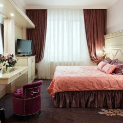 Гостиница Милан 4* Люкс повышенной комфортности с двуспальной кроватью фото 3