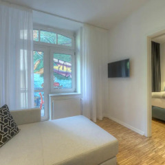 Отель B-Boardinghouse Германия, Дюссельдорф - отзывы, цены и фото номеров - забронировать отель B-Boardinghouse онлайн комната для гостей фото 4