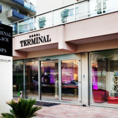 Отель Terminal Palace & SPA Италия, Римини - отзывы, цены и фото номеров - забронировать отель Terminal Palace & SPA онлайн вид на фасад фото 2