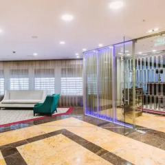 Гостиница DoubleTree by Hilton Tyumen в Тюмени - забронировать гостиницу DoubleTree by Hilton Tyumen, цены и фото номеров Тюмень фитнесс-зал фото 2