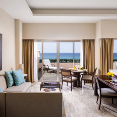 Отель Grand Fiesta Americana Coral Beach Cancun 5* Полулюкс Ocean view с двуспальной кроватью фото 5