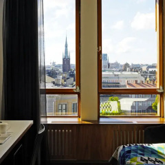 Отель Scandic Norra Bantorget балкон