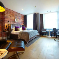 Отель Malmaison London 4* Номер Charterhouse square club с различными типами кроватей