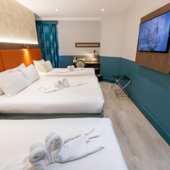 Queens Hotel комната для гостей