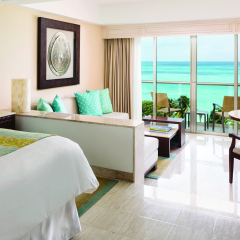 Отель Grand Fiesta Americana Coral Beach Cancun 5* Полулюкс Ocean view с различными типами кроватей фото 2