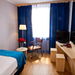Отель Санкт-Петербург 4* Стандартный одноместный номер фото 3
