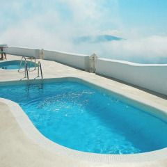 Отель White Santorini Suites & SPA бассейн фото 4