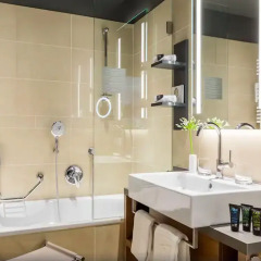 Отель Am Stephansplatz Hotel Австрия, Вена - 10 отзывов об отеле, цены и фото номеров - забронировать отель Am Stephansplatz Hotel онлайн ванная фото 2