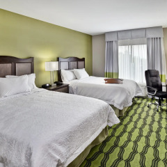Отель Hampton Inn Niagara Falls/ Blvd США, Ниагара-Фолс - отзывы, цены и фото номеров - забронировать отель Hampton Inn Niagara Falls/ Blvd онлайн комната для гостей фото 2