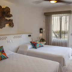 Отель Mahekal Beach Resort 4* Номер Oceanfront с разными типами кроватей фото 13