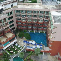 Отель Blue Ocean Beach Resort вид на фасад