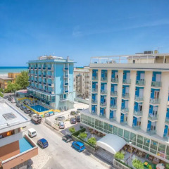 Hotel Tabor Римини вид на фасад фото 2