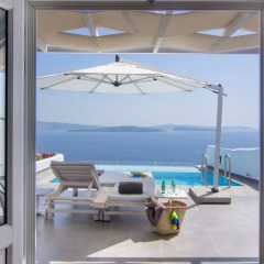 Отель Santorini Secret Suites & Spa 5* Люкс Grand с различными типами кроватей фото 9