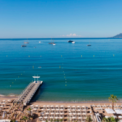 Отель InterContinental Carlton Cannes пляж фото 2