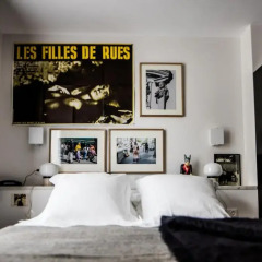 Отель Le Pigalle 4* Номер Pigalle 17 с различными типами кроватей фото 3