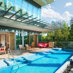 Отель W Singapore - Sentosa Cove 5* Номер WOW suite king с двуспальной кроватью фото 9
