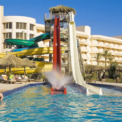 Отель Sindbad Aqua Hotel & Spa Египет, Хургада - 8 отзывов об отеле, цены и фото номеров - забронировать отель Sindbad Aqua Hotel & Spa онлайн бассейн фото 3