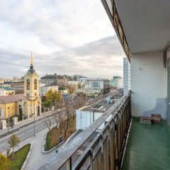 Гостиница Flats 4 U Moscow Полянка в Москве 6 отзывов об отеле, цены и фото номеров - забронировать гостиницу Flats 4 U Moscow Полянка онлайн Москва балкон