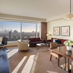 Отель Al Ghurair Rayhaan by Rotana Номер Делюкс с различными типами кроватей фото 3