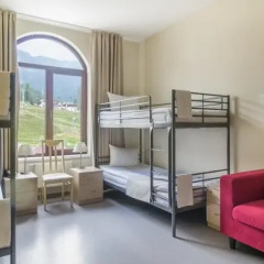 Гостиница Riders Lodge 2* Кровать в общем номере с двухъярусной кроватью фото 3