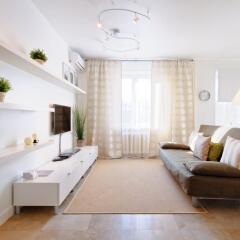 Апартаменты LikeHome Apartments Tverskaya комната для гостей фото 27