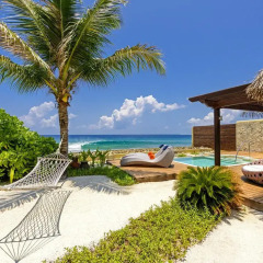 Отель Sheraton Maldives Full Moon Resort & Spa 5* Вилла с различными типами кроватей фото 9