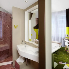 25hours Hotel Zürich West 4* Номер Silver с различными типами кроватей фото 5